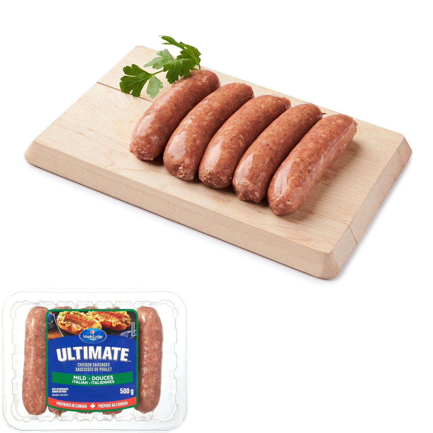 Maple Lodge Farms Ultimate Mild Italian Chicken Sausages Walmart Canada