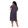 thumbnail image 3 of Penmans Plus Women's Flutter Sleeve Nightgown, 3 of 6