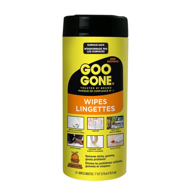 Goo Gone Adhesive Remover Wipes - Walmart.ca