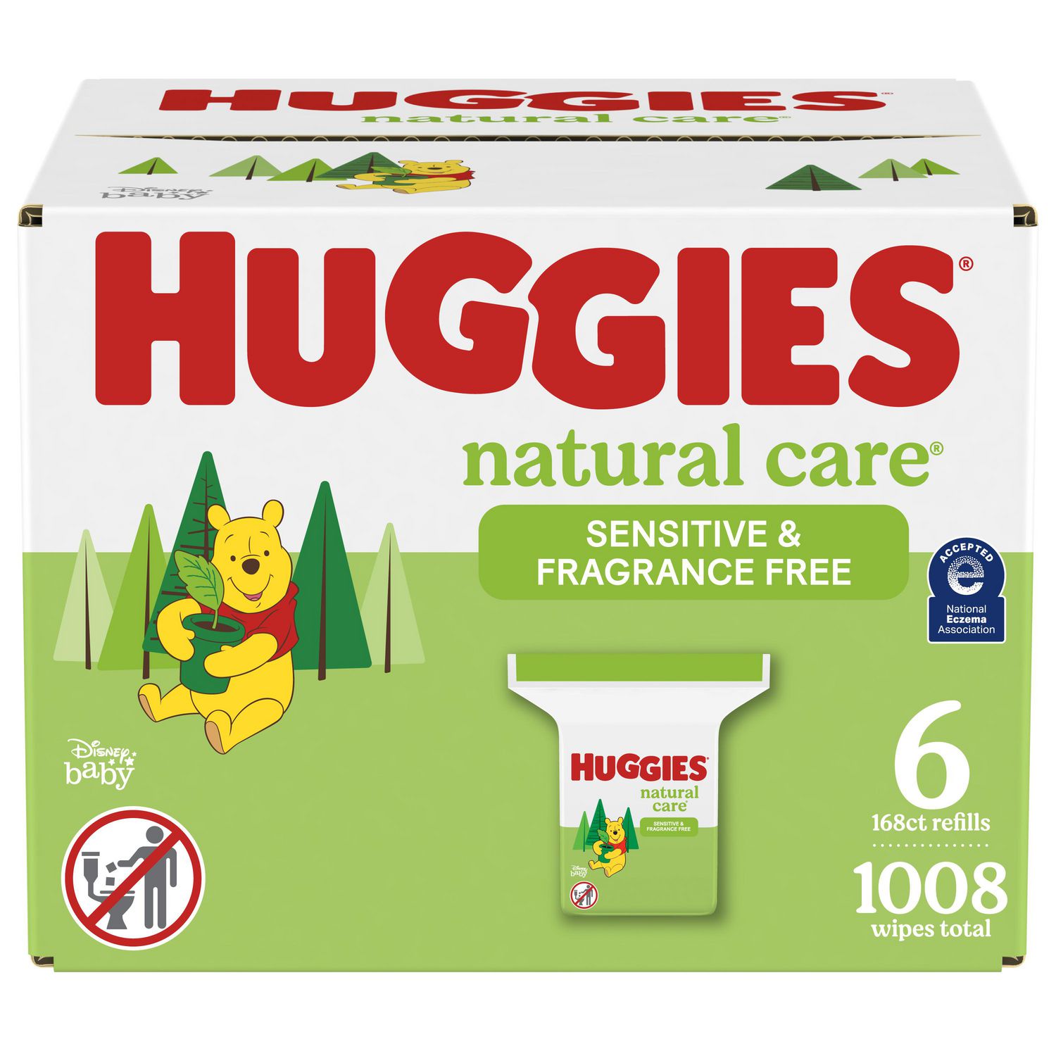 Composition HUGGIES Natural care - lingettes bébé - UFC-Que Choisir
