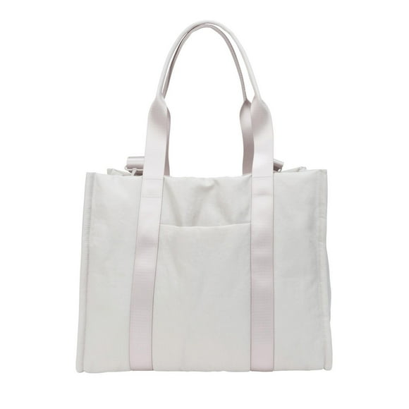 Time & Tru Athleisure Small Tote Bag with Adjustable Strap and Inner Zipper Pocket
