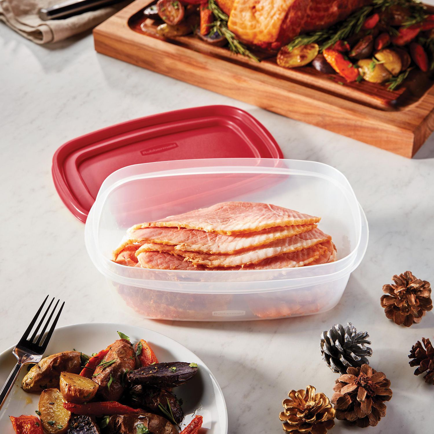 Rubbermaid Easy Find Lids 2L Rectangle, 8.5 cup - Walmart.ca