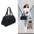 thumbnail image 4 of Time & Tru Large Travel Duffle Bag with Adjustable Strap and Trolley Sleeve, 4 of 6