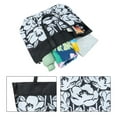 thumbnail image 2 of Time & Tru Mesh Tote Bag, Large Zipper Top Opening with Inner and Front Pockets, Washable Reusable Design with Shoulder Straps, Stylish Floral Print, 2 of 6