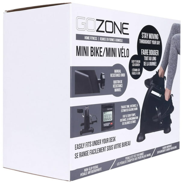 GoZone Spin Bike – Black/Grey 