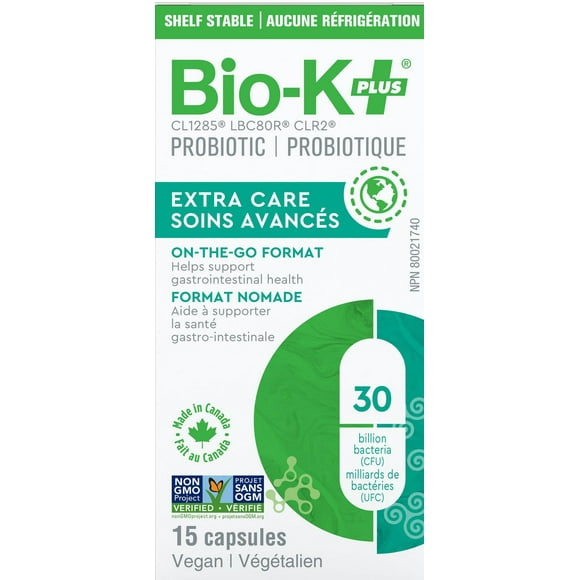 Bio-K+ Extra Care Probiotic Travel Format 30B