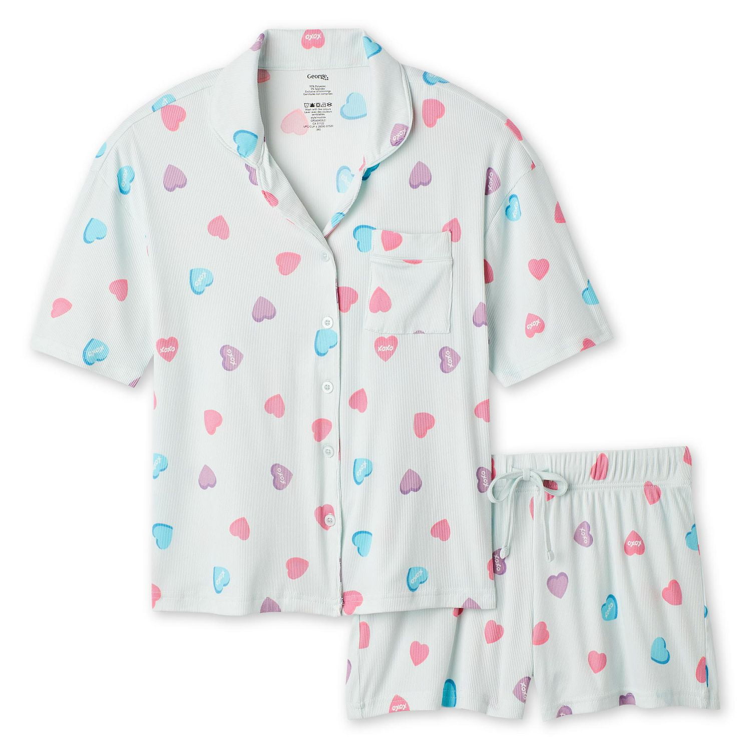 George Women's Two Piece Pajama Set