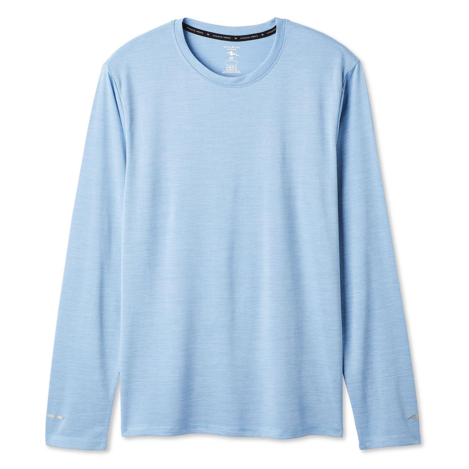 Athletic Works Men's Long-Sleeve Active T-Shirt