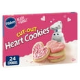 thumbnail image 1 of Pillsbury Ready to Bake! Cut-Out Heart Cookies, 1 of 6