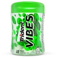 thumbnail image 1 of Trident Vibes Sugar Free Gum, Spearmint Rush Flavour, 1 Go-Cup (40 Pieces Total), 1 of 2