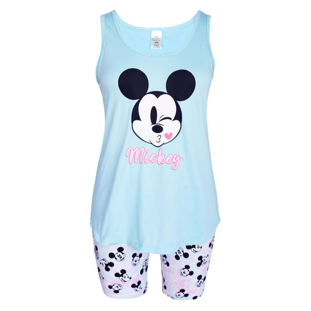 Disney Mickey Mouse two piece pajama set for ladies - Walmart.ca