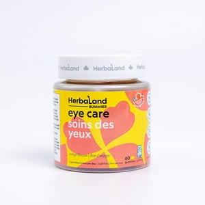 Herbaland Gummies de soins oculaires, 60 Nombre
