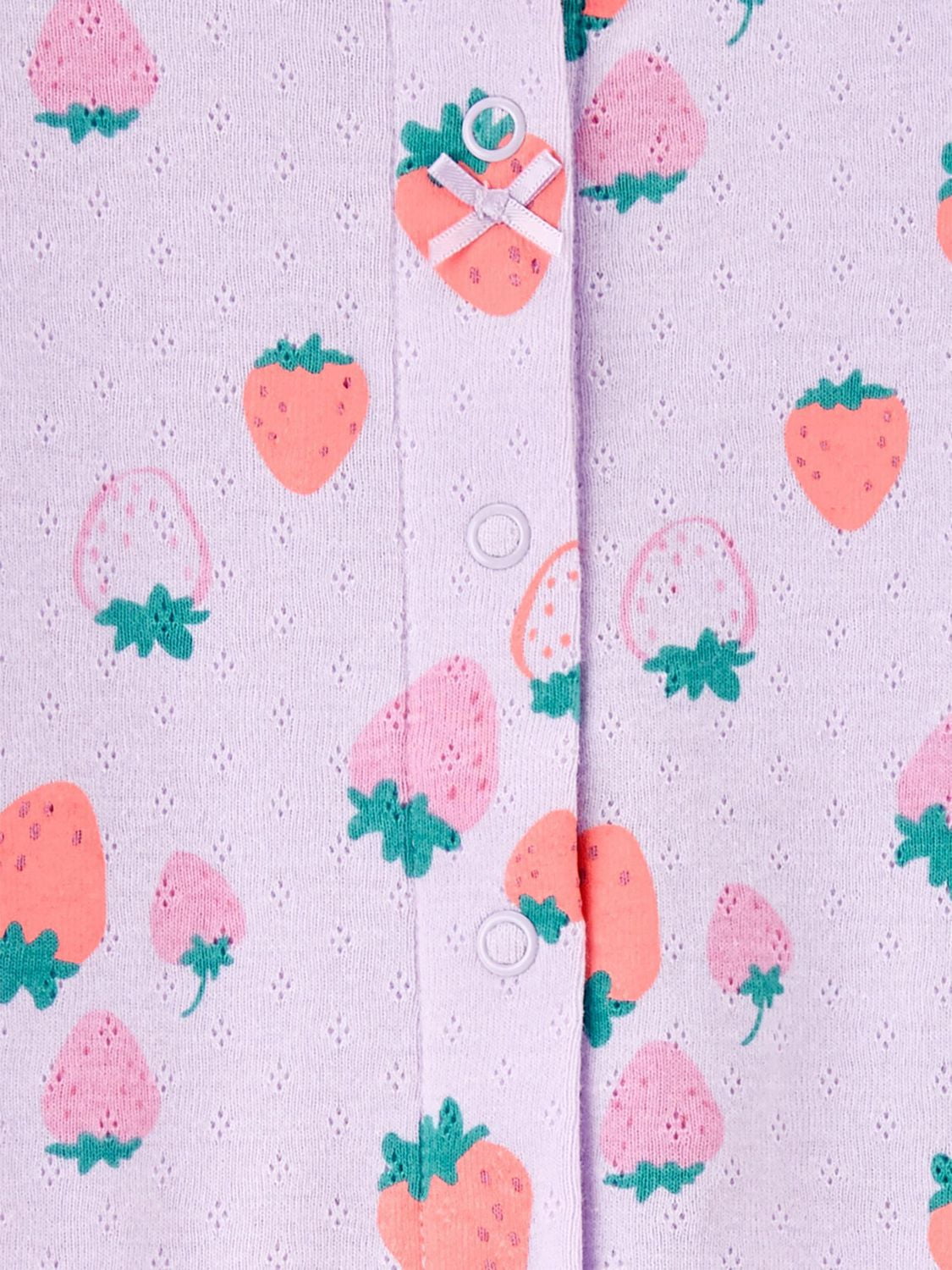 Child of Mine Infant Girl Sleep N Play Strawberry