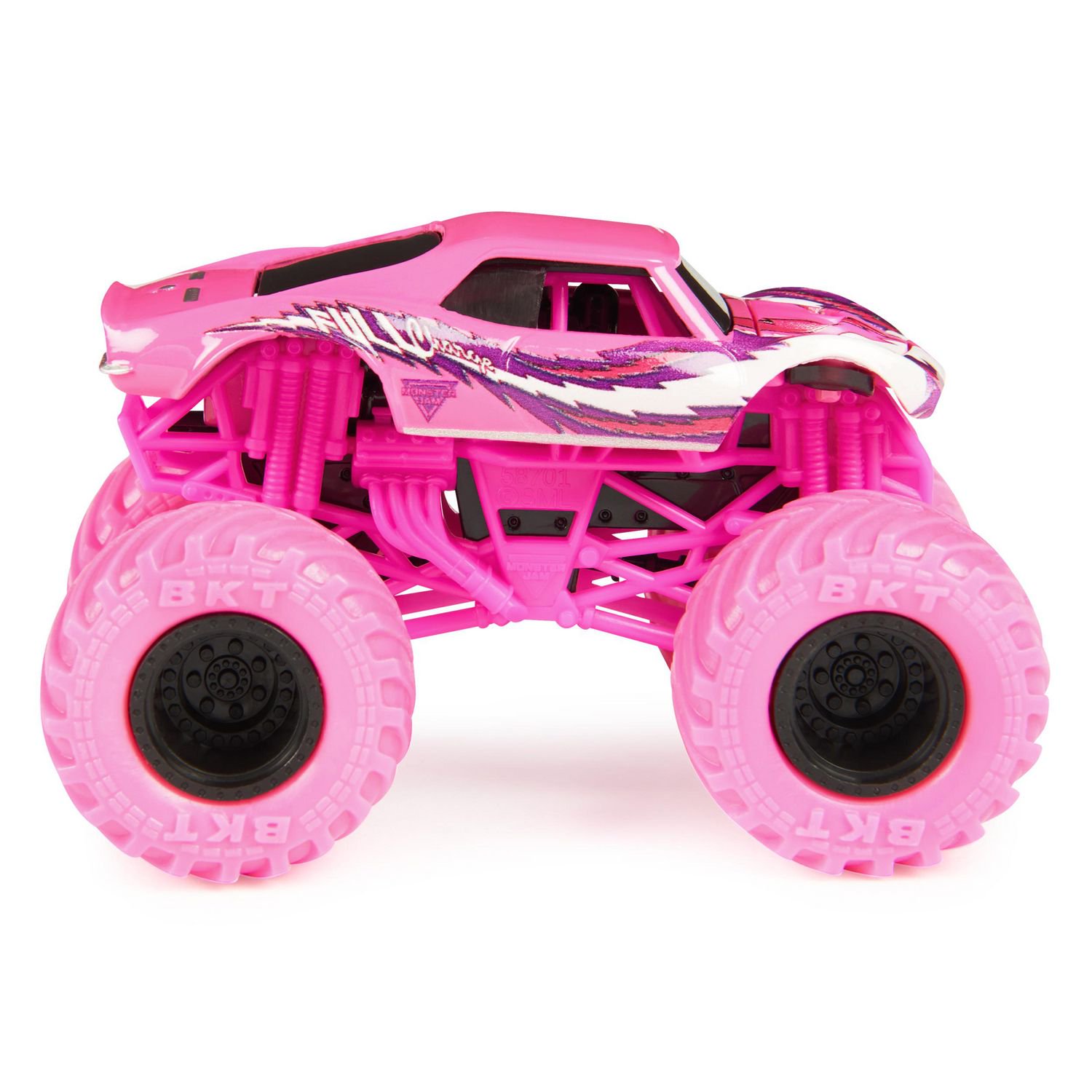 Monster Jam Diecast Monster Truck Set - Dragon VS Full Charge Neon