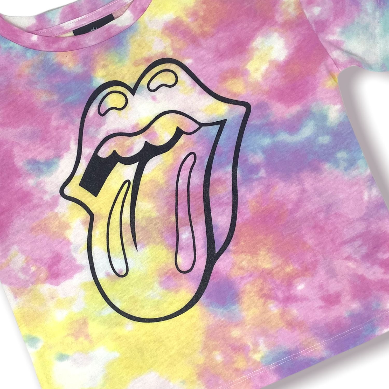 Rolling Stones Girl's drop shoulder top