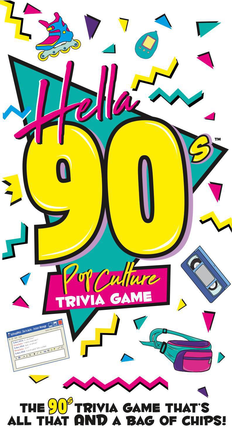 Hella 90 S Pop Culture Trivia Game Walmart Canada