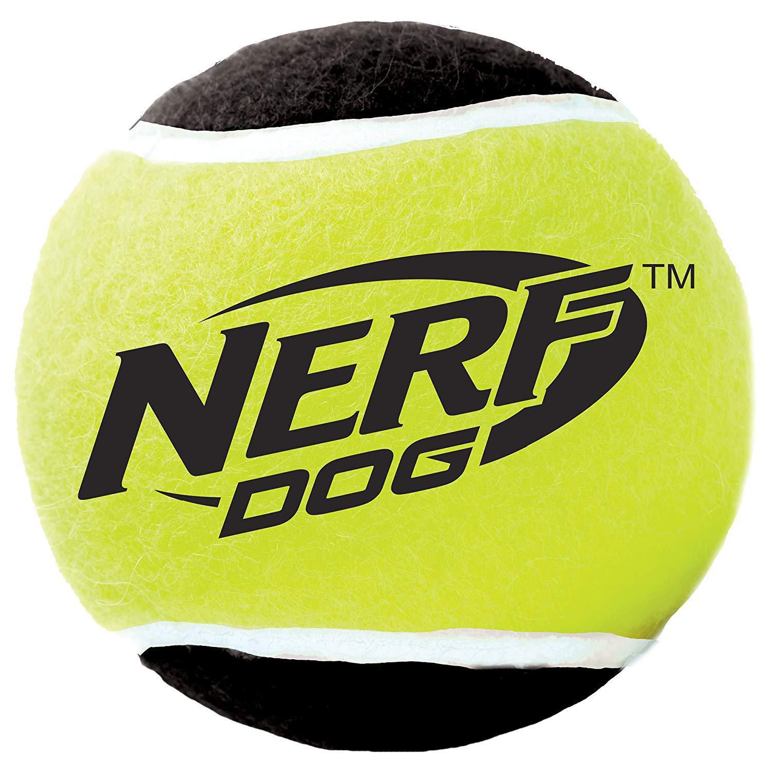 Balle de tennis avec poignée pour chien - Ducatillon