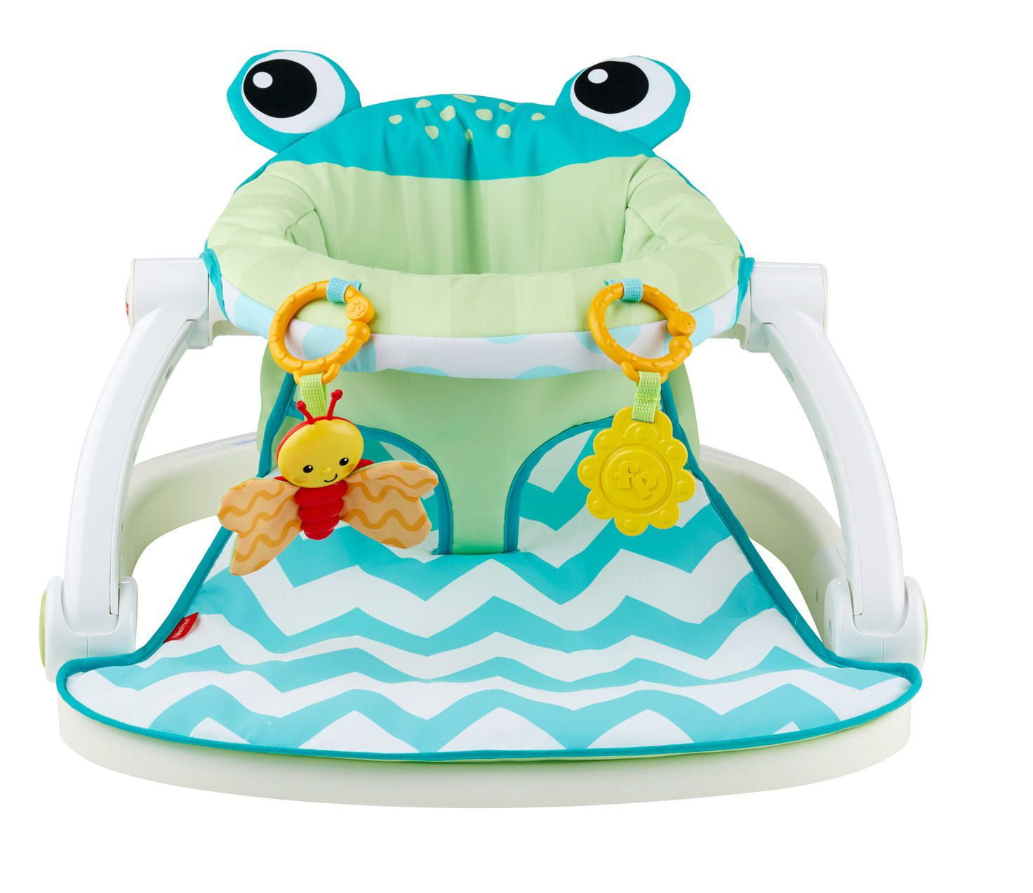 Fisher Price Sit Me Up Floor Seat Citrus Frog Walmart Canada