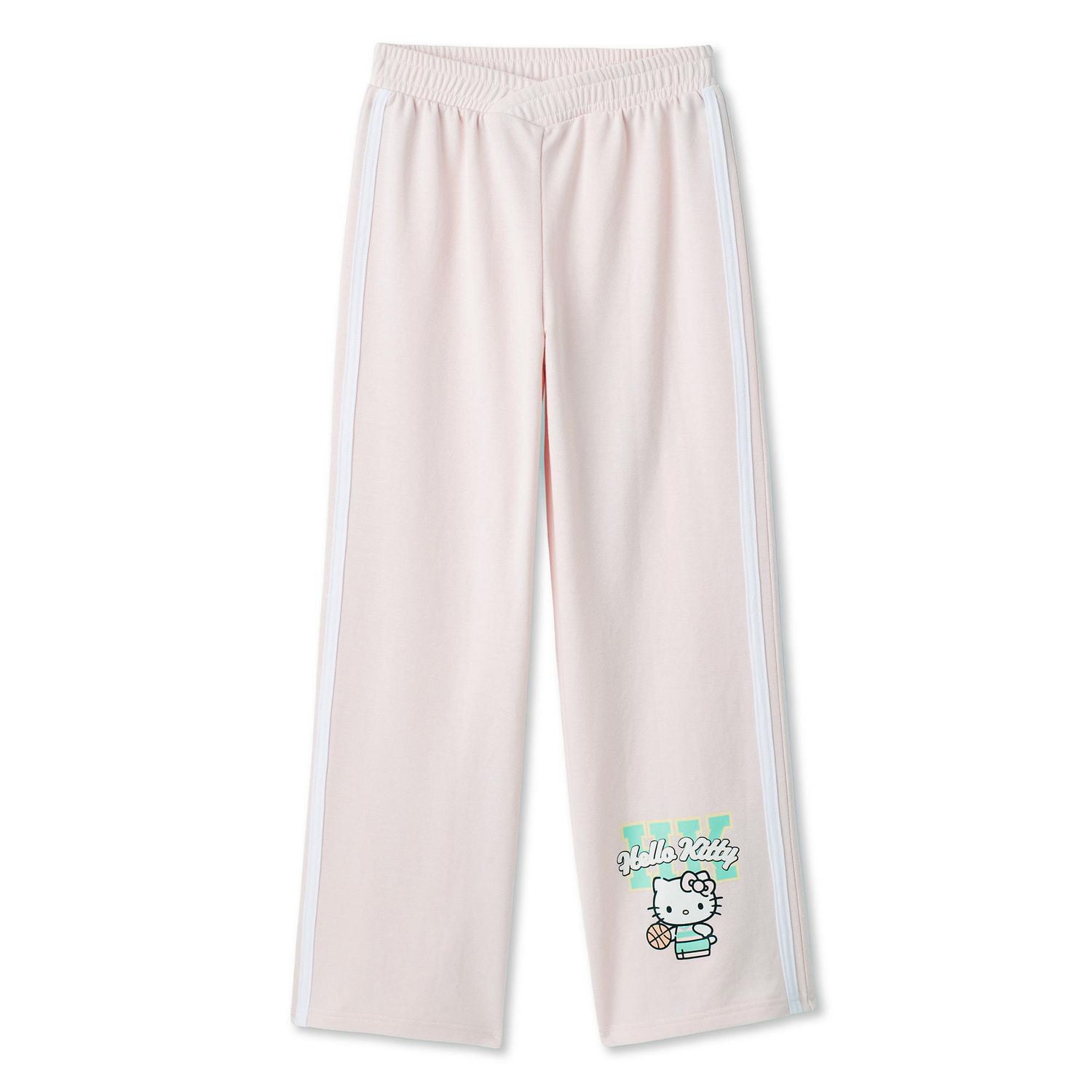 Hello Kitty Girls' Wide Leg Sweatpant