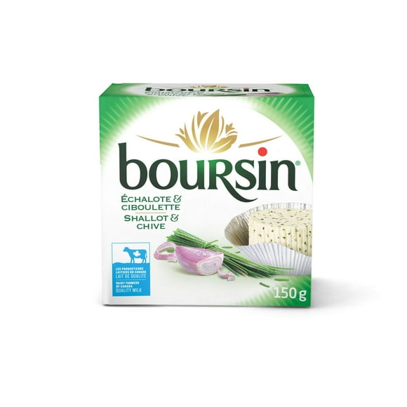 Boursin Shallot & Chive Cheese, 150g
