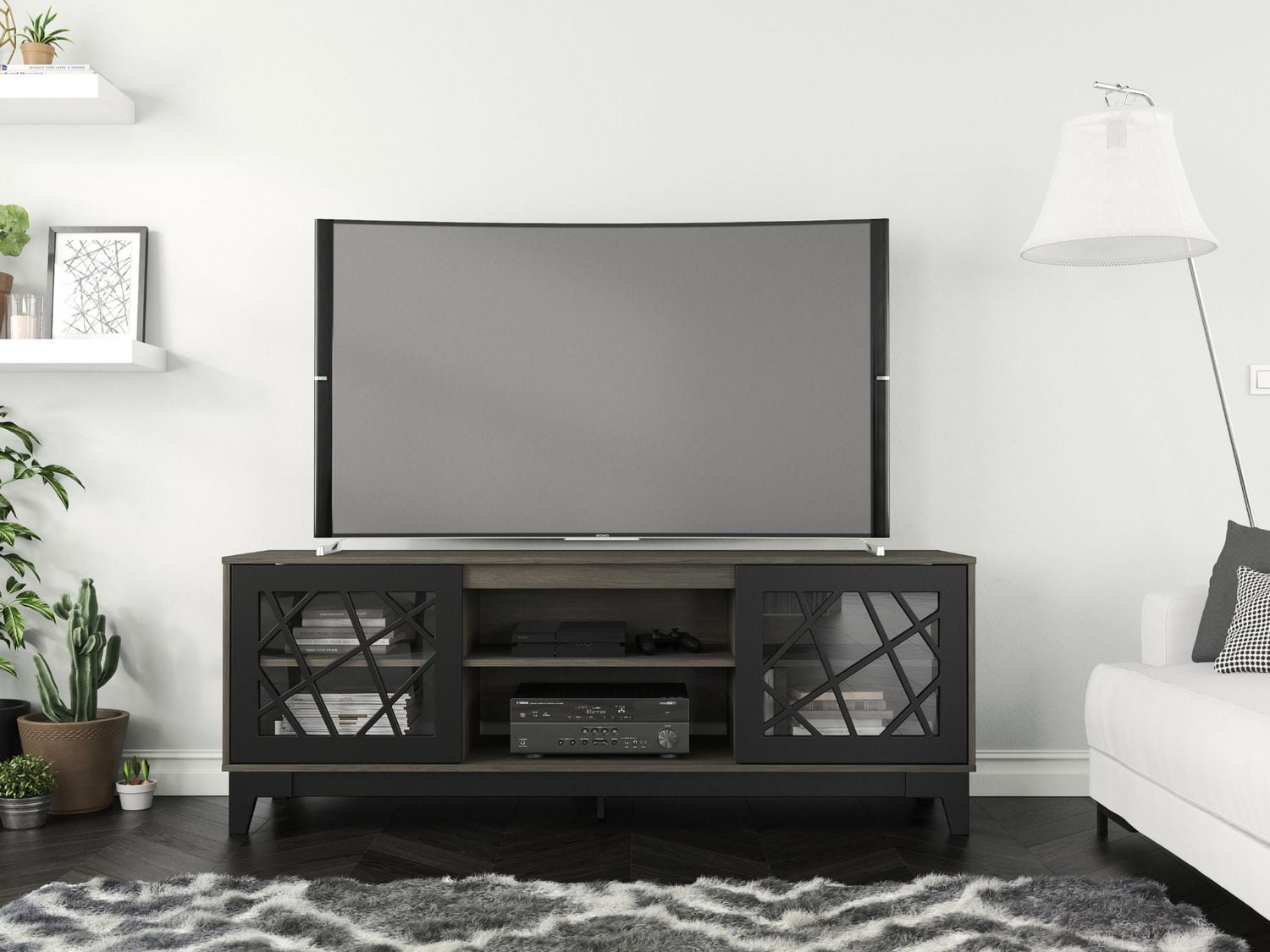 Nexera Graphik 72 inch TV Stand Walmart Canada