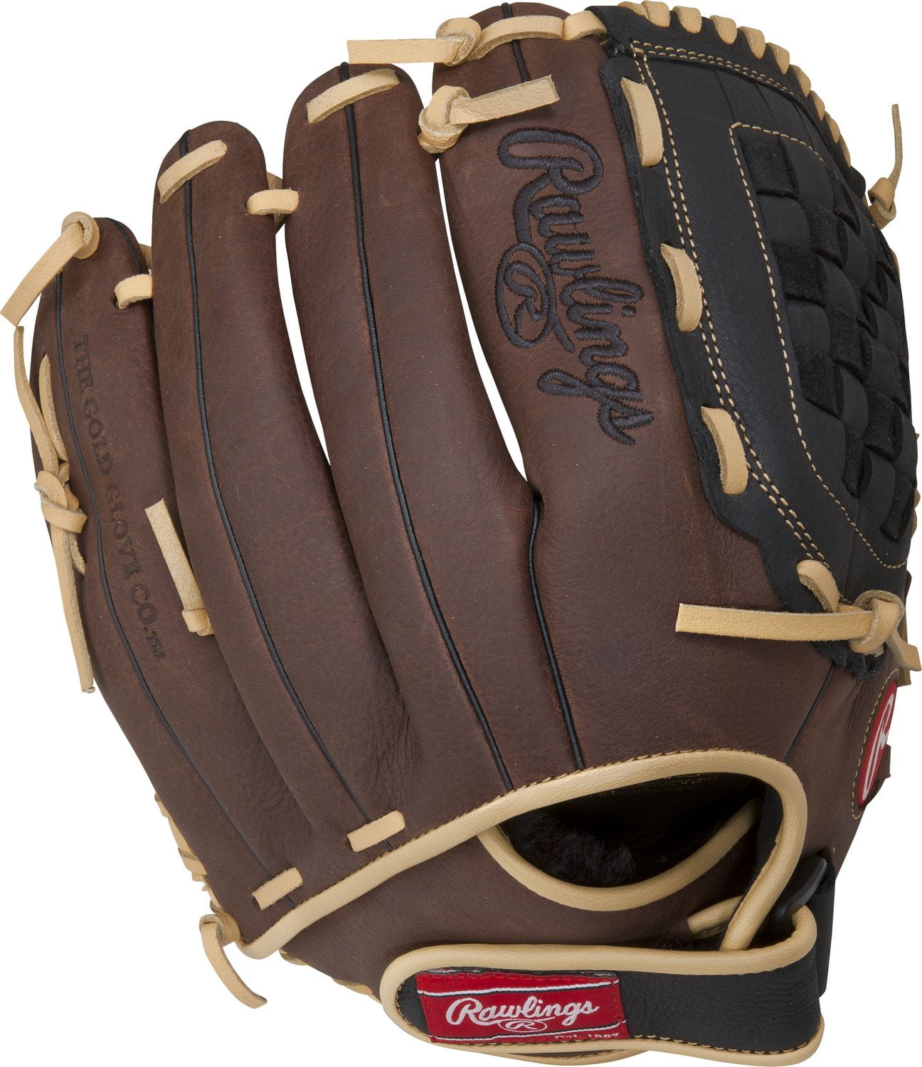 Rawlings 12.5 Rgb36 Recreational Baseball Softball Glove Brown 13 In