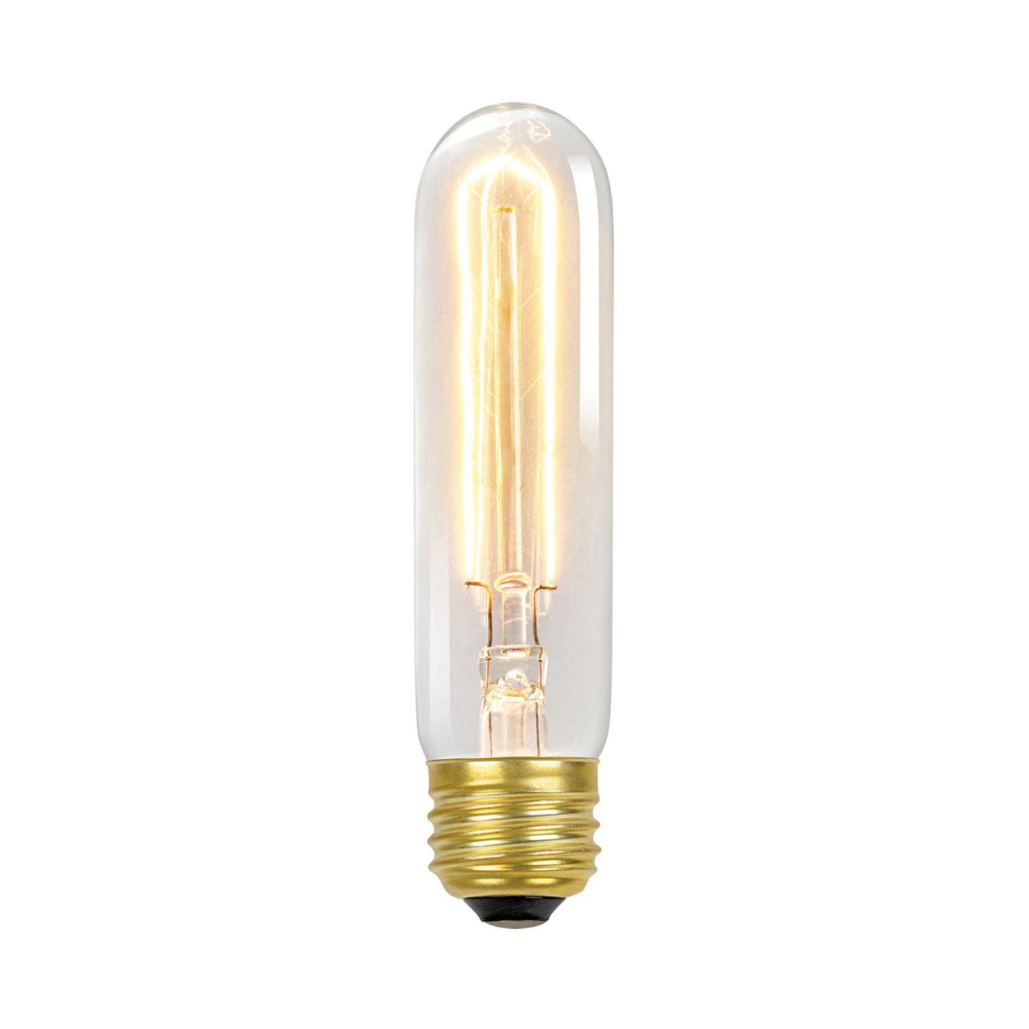 60W Vintage Edison T10 Radio Tube Incandescent Filament Light Bulb, E26
