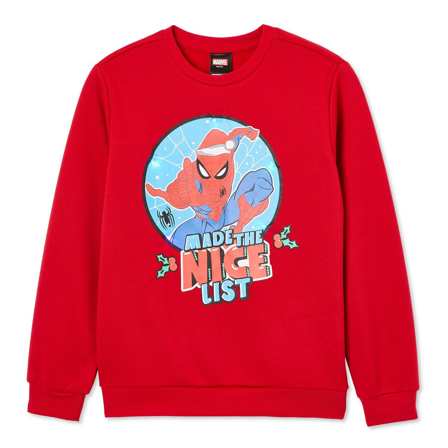 Marvel Boys' Spider-Man Light Up Holiday Popover