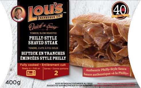 PHILLY SHAVED STEAK, 400g