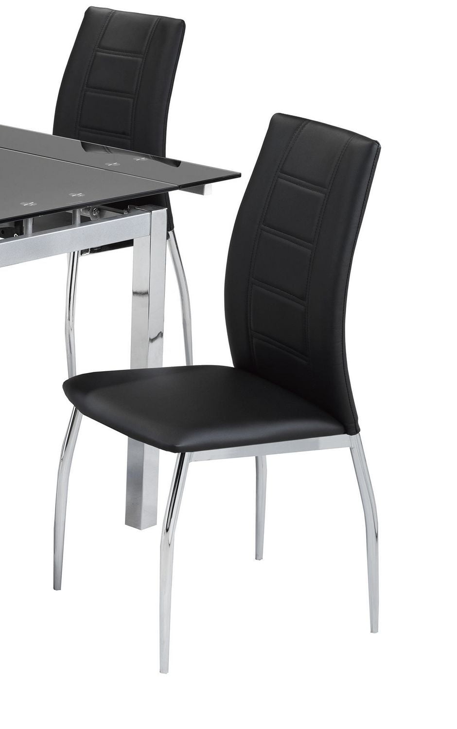 Brassex Dining Chair, Set of 4, Black Walmart Canada