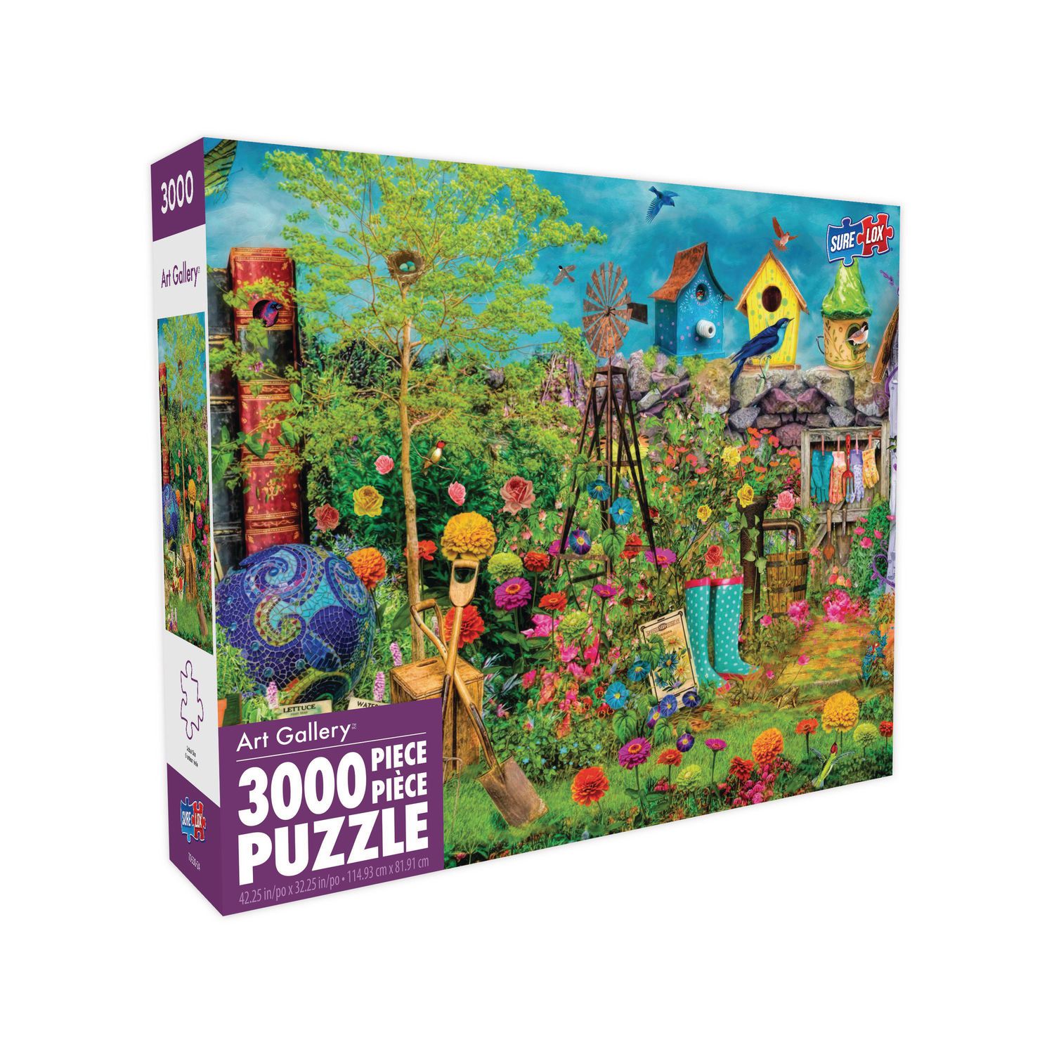 NEW Sure-Lox 3000 pc Colossus Series Parrot Tropics jigsaw Puzzle BB46/22