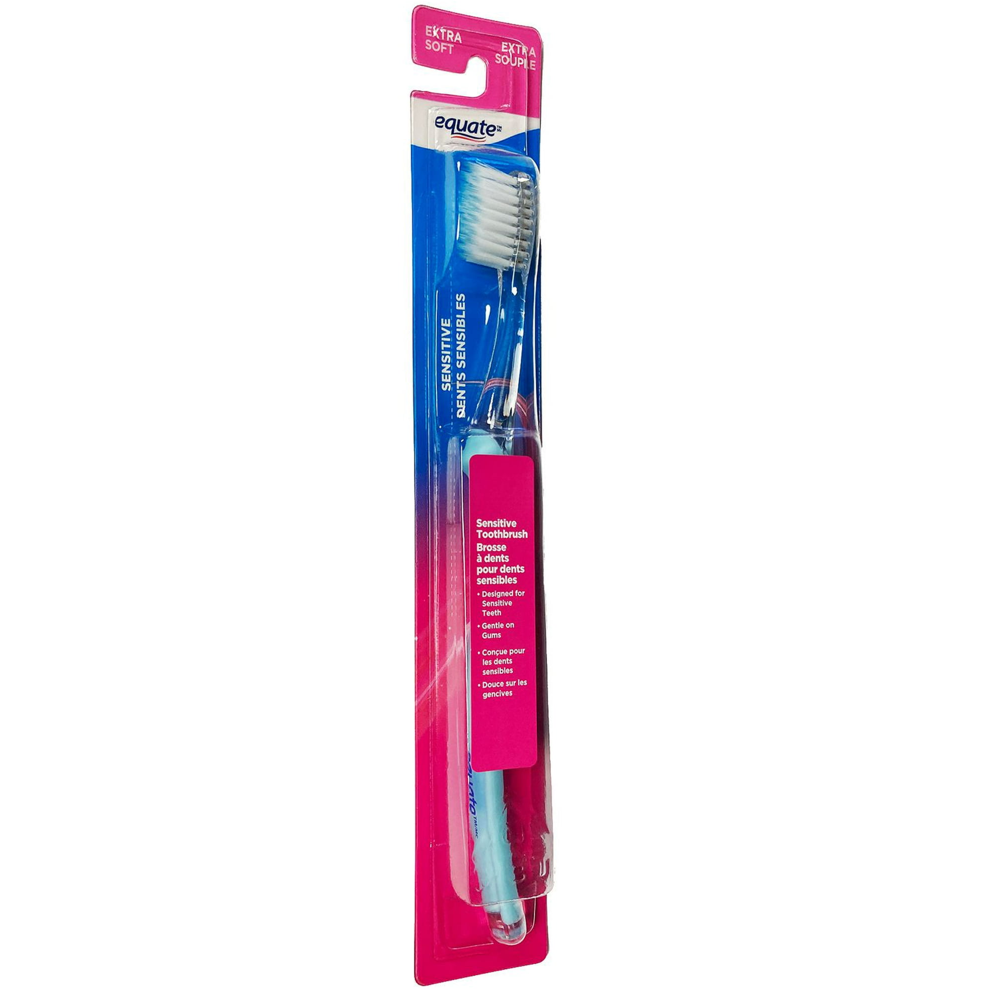 Equate Extra Soft Sensitive Toothbrush, 1 Toothbrush, Extra Soft