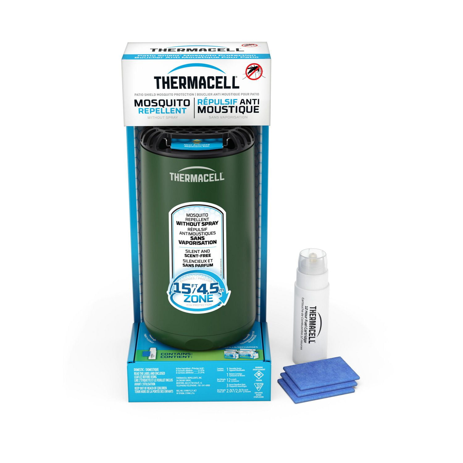 Thermacell Mosquito Repellent Patio Shield Forest Patio Shield Forest