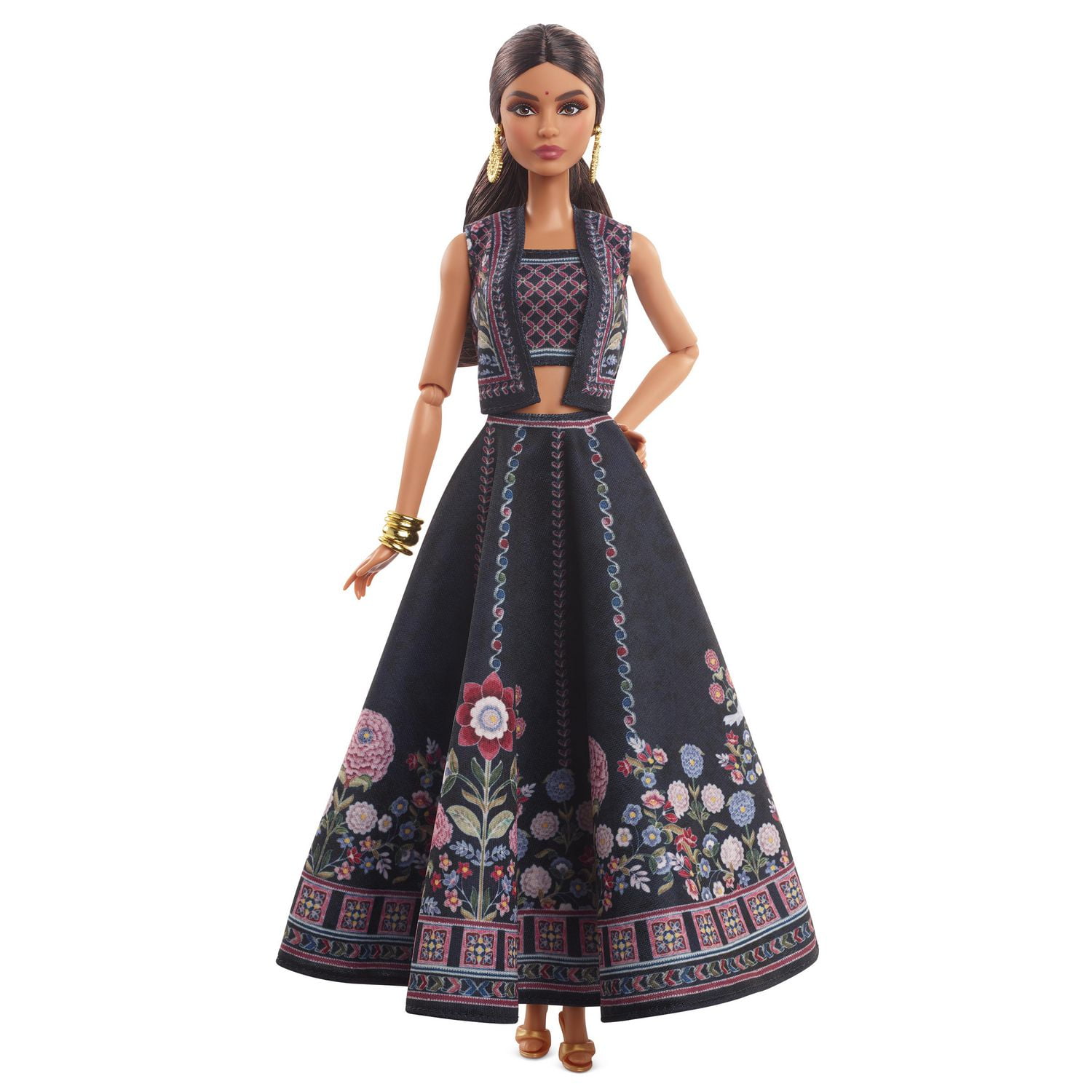 Poupee Barbie Diwali par Anita Dongre vetue d une tenue de la Fete des Lumieres poupee de Fete de collection Walmart