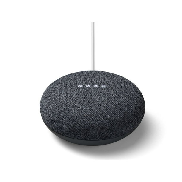 Haut-parleur intelligent Google Nest Mini (2e génération) Le haut-parleur que vous contrôlez avec votre voix