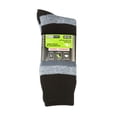 thumbnail image 1 of Athletic Works Men's Thermal Crew Socks, 2-Pack, 1 of 2