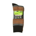 thumbnail image 1 of Athletic Works Men's Thermal Crew Socks, 2-Pack, 1 of 2