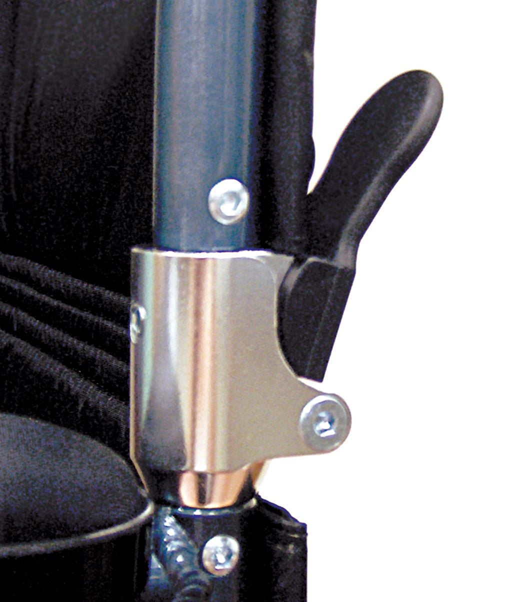 Drive Medical Red Fly Weight Lightweight Red Aluminum Transport Wheelchair