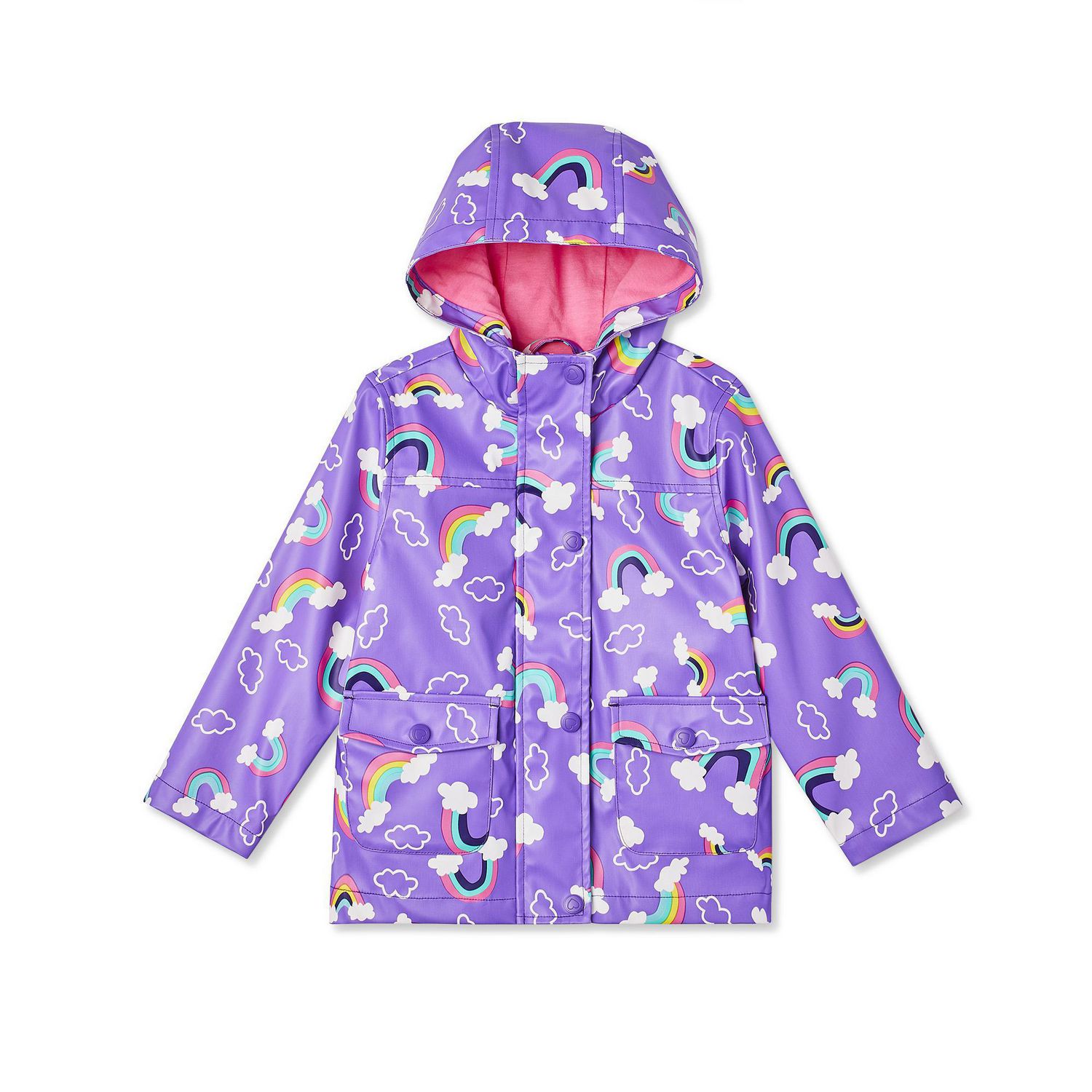 George Toddler Girls' Rainbow Raincoat | Walmart Canada
