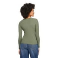 thumbnail image 3 of George Women's Henley T-Shirt, 3 of 6
