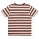 T-shirt texturé à rayures George British Design pour garçons – image 2 sur 3