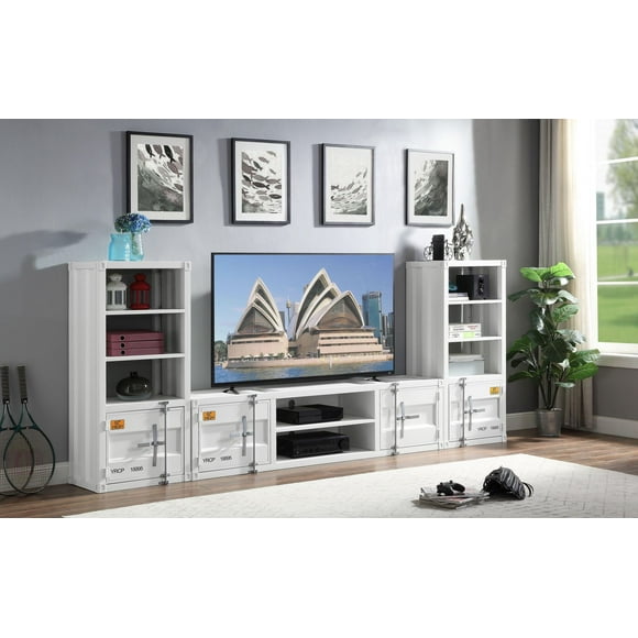 ACME Cargo TV Stand in White