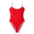 thumbnail image 1 of No Boundaries Women's Cami One Piece Swimsuit, 1 of 6
