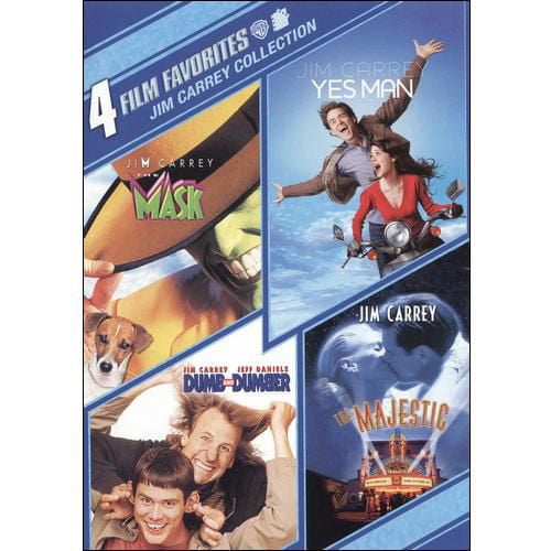 Jim Carrey Collection: 4 Film Favorites - Dumb & Dumber / The Mask / Yes Man / The Majestic