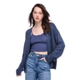 thumbnail image 1 of Cardigan ouvert sur le devant No Boundaries pour femmes, 1 of 6