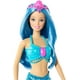 Barbie Contes de fées – Poupée sirène, bleue – image 2 sur 7