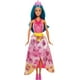 Barbie Contes de fées – Poupée sirène, bleue – image 3 sur 7