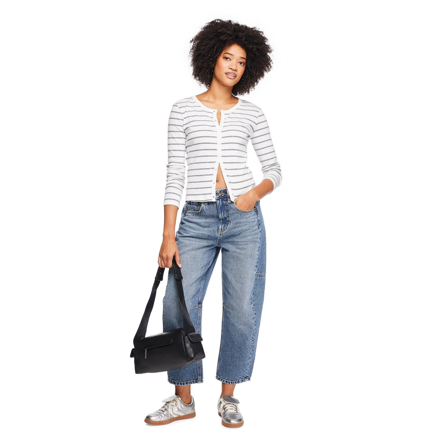 Cardigan côtelé George pour femmes