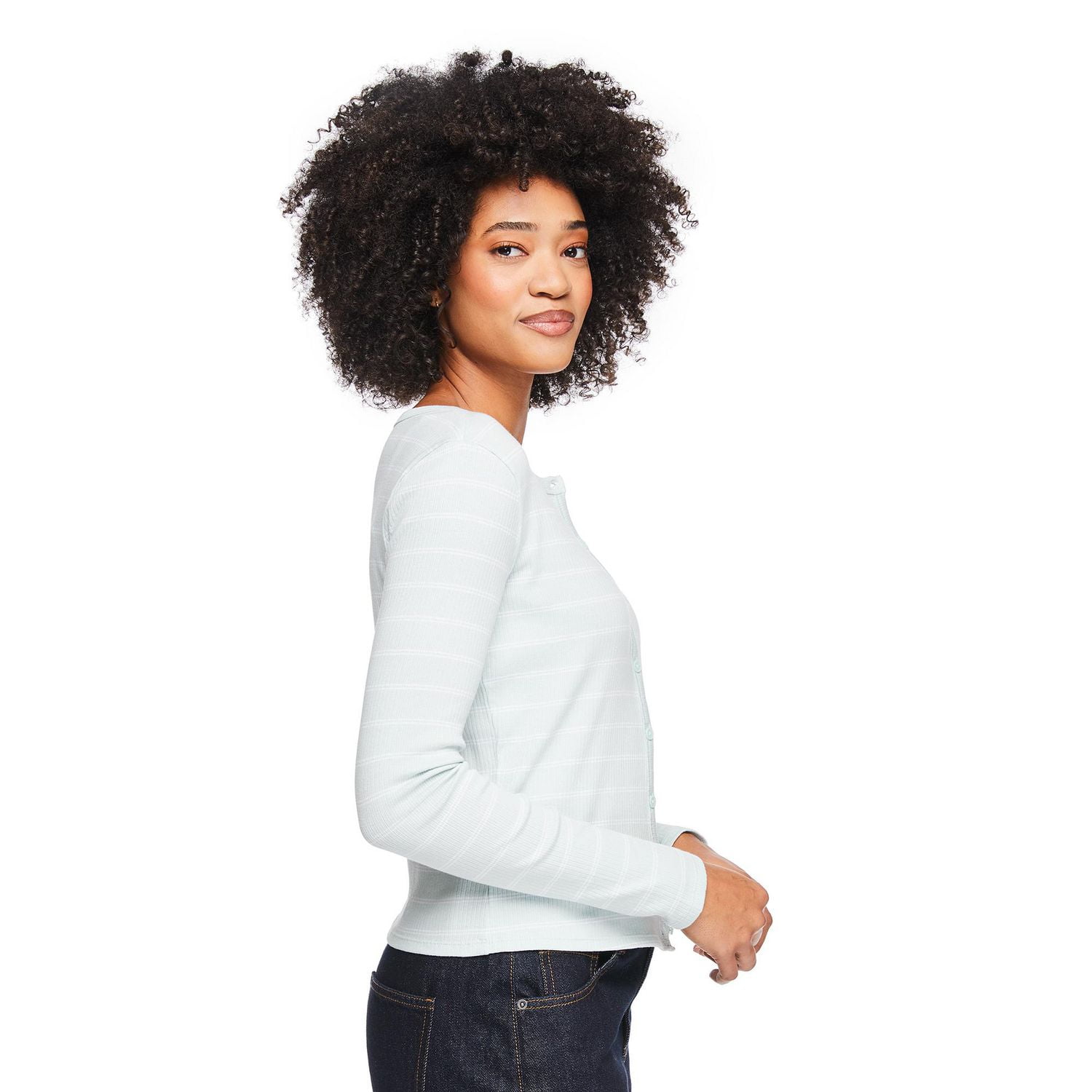 Cardigan côtelé George pour femmes