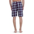 thumbnail image 4 of Hanes Men's Woven Stretch Sleep Jam Shorts, 2-Pack, 4 of 8